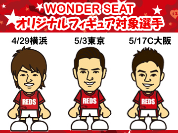 WONDERシート特典対象選手決定!(4/29～5/17開催試合)