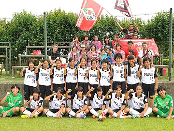 レディースジュニアユース、なでしこアカデミーカップ2014(U-15)で初優勝飾る
