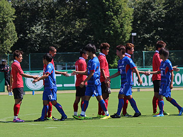 トレーニングマッチ vs 東京国際大学