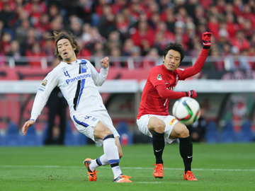 明治安田生命2015Jリーグ チャンピオンシップ準決勝 vsガンバ大阪 最後まであきらめず闘志を見せるも、チャンピオンシップ準決勝で敗退