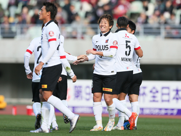 天皇杯 準々決勝 vsヴィッセル神戸 前半の3得点で完封勝利、準決勝へ進出