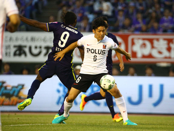 1stステージ 第16節 vs広島 関根、宇賀神のゴールで前半に逆転するも、後半3失点で3連敗を喫す