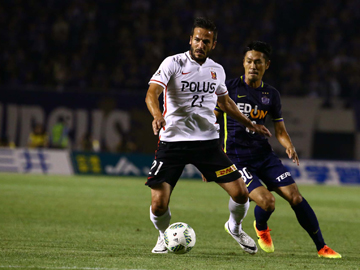 1stステージ 第16節 vs広島 関根、宇賀神のゴールで前半に逆転するも、後半3失点で3連敗を喫す