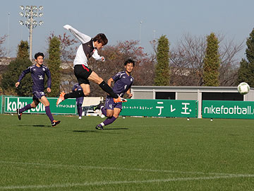 トレーニングマッチ vs明治大学