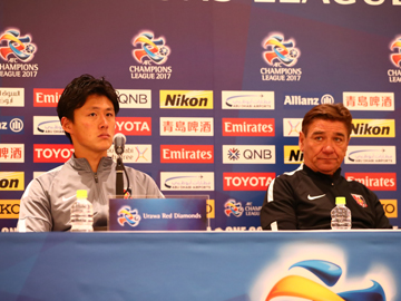 Fcソウル戦試合後公式会見 Urawa Red Diamonds Official Website