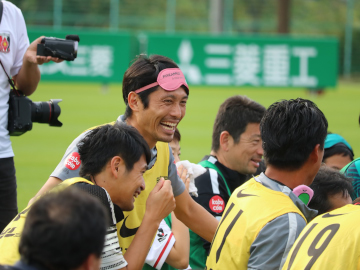 『ブラインドサッカー体験会2017』にトップチーム8選手が参加