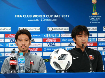 アルジャジーラ戦 試合前日公式会見に堀監督と阿部が出席