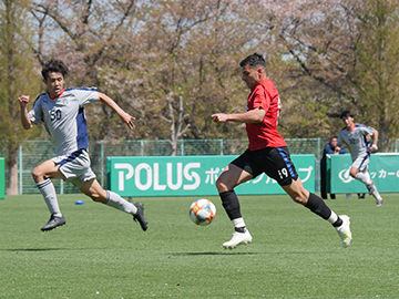 トレーニングマッチ vs 法政大学