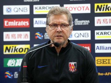 全北現代モータース戦 試合前日公式会見にオズワルド オリヴェイラ監督と青木が出席