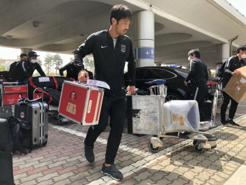 チームは無事、韓国・全州へ到着