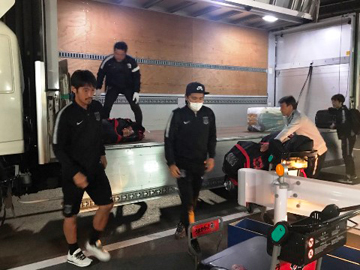 チームは無事日本に帰国