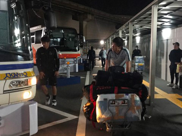 チームは無事日本に帰国