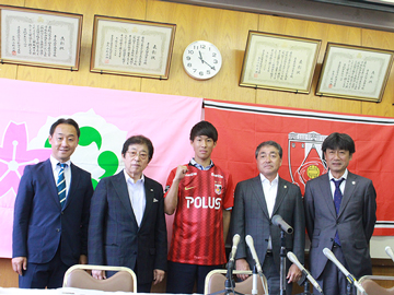 来季加入の青森山田高校 武田英寿選手が同校で加入内定記者会見 来季加入の青森山田高校 武田英寿選手が同校で加入内定記者会見