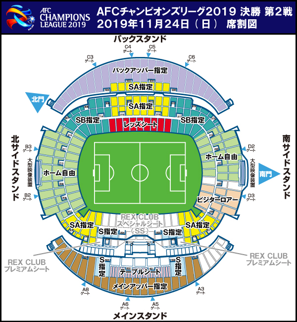 Afcチャンピオンズリーグ19 決勝 Rex Ticket先行販売情報 Urawa Red Diamonds Official Website