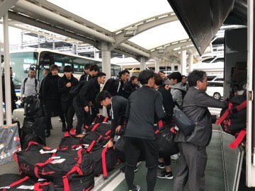 トップチームが広州から無事帰国