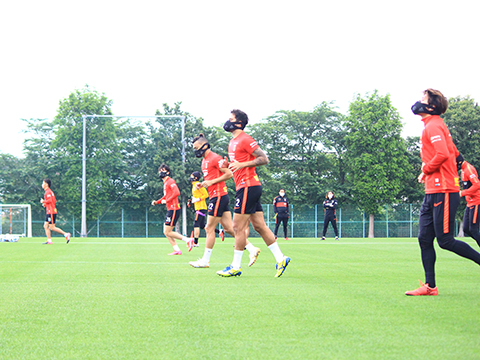 トレーニングマスクのご提供 | URAWA RED DIAMONDS OFFICIAL WEBSITE