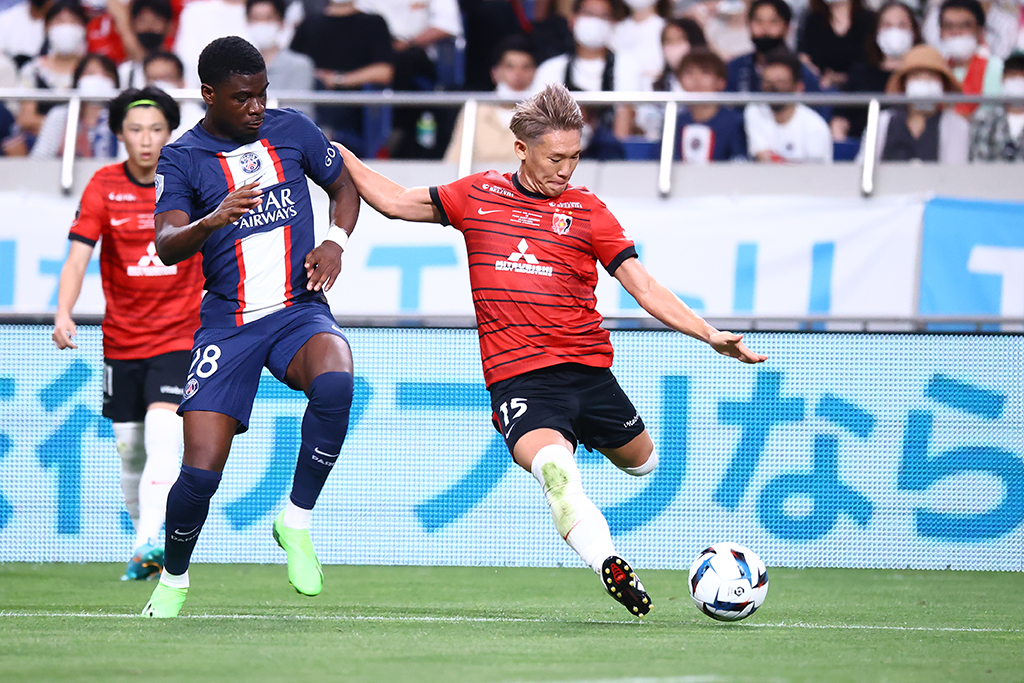 エアトリ Presents Paris Saint Germain Japan Tour 22 Vs パリ サン ジェルマン 試合結果 Urawa Red Diamonds Official Website