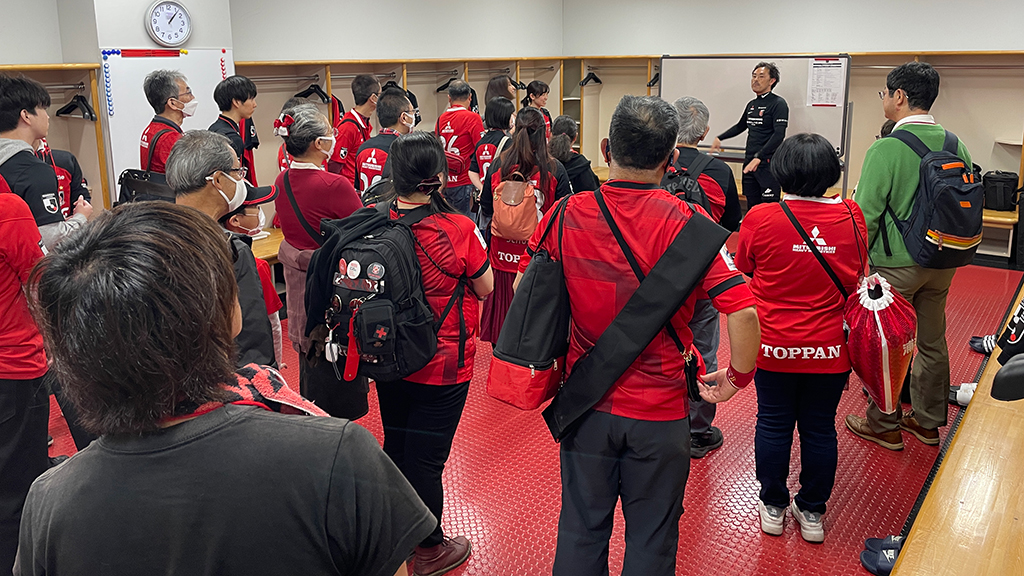 【REX CLUB】試合前のロッカールームに潜入! スタジアムツアー(7月開催分)について