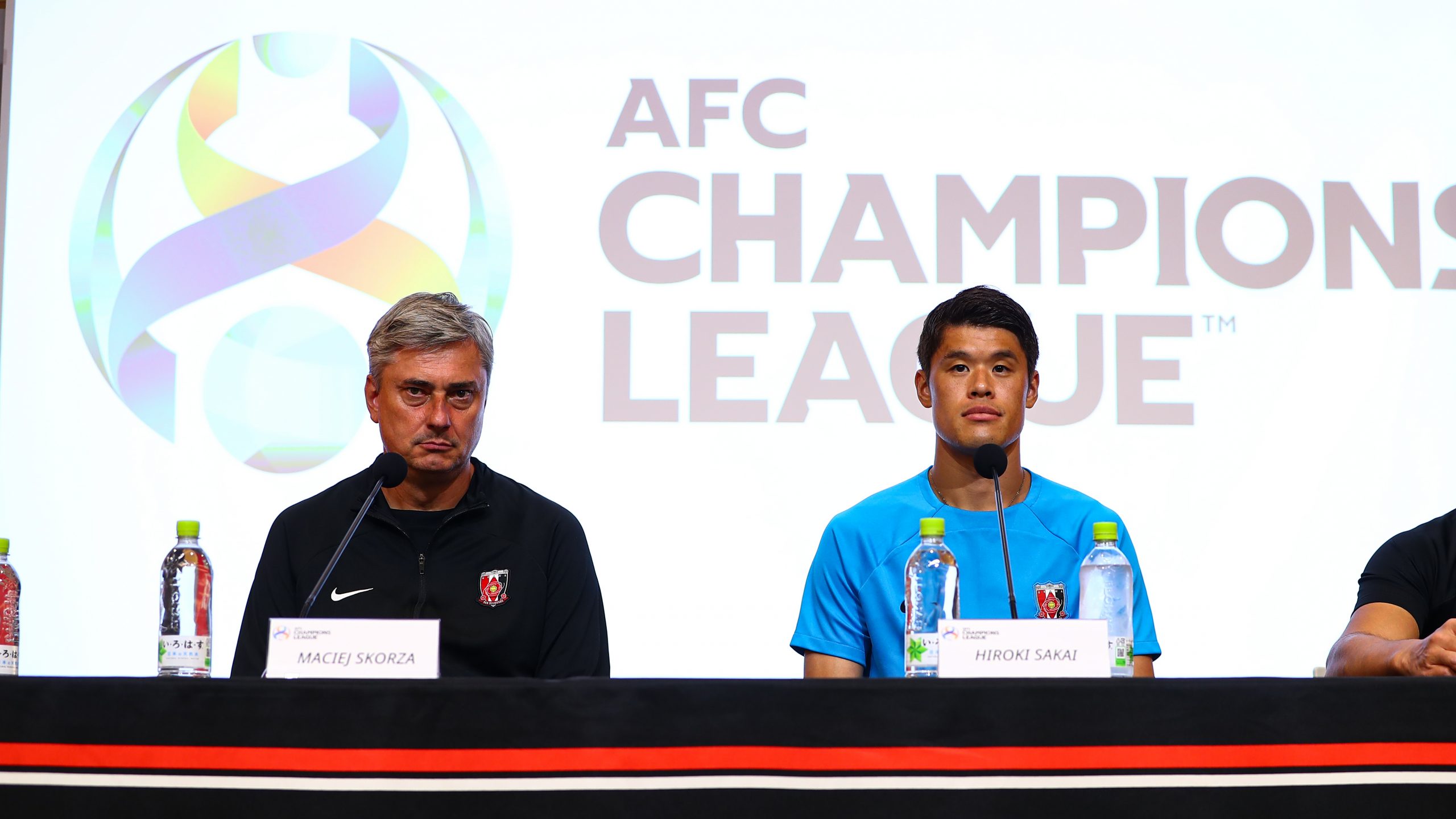 ACL プレーオフ 理文戦 試合前日公式会見にマチェイ スコルジャ監督と酒井宏樹が出席
