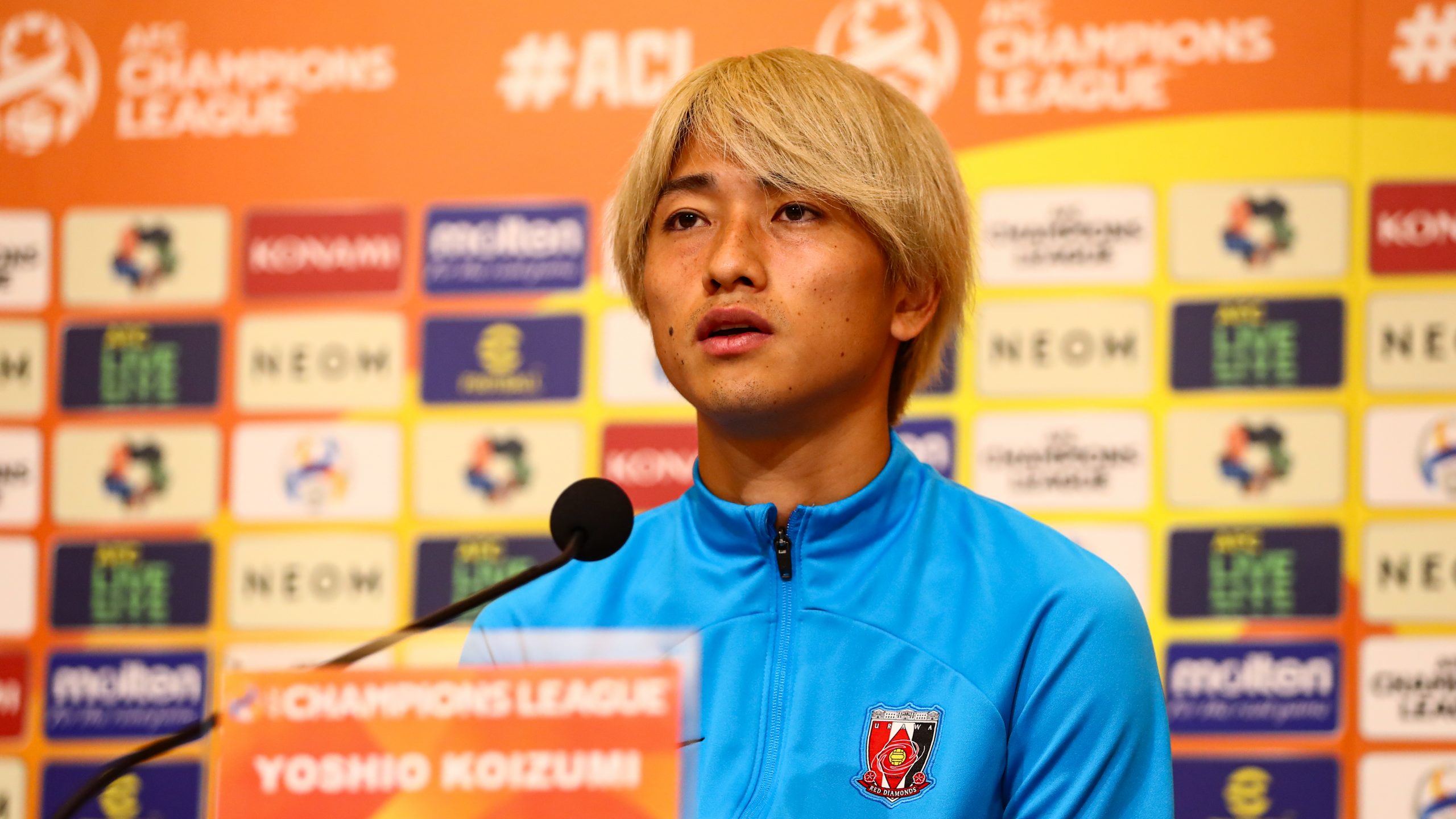 ACL Group Stage MD2 Match against Hanoi FC Manager Maciej Skorza and Yoshio Koizumi attend the official press conference the day before the match