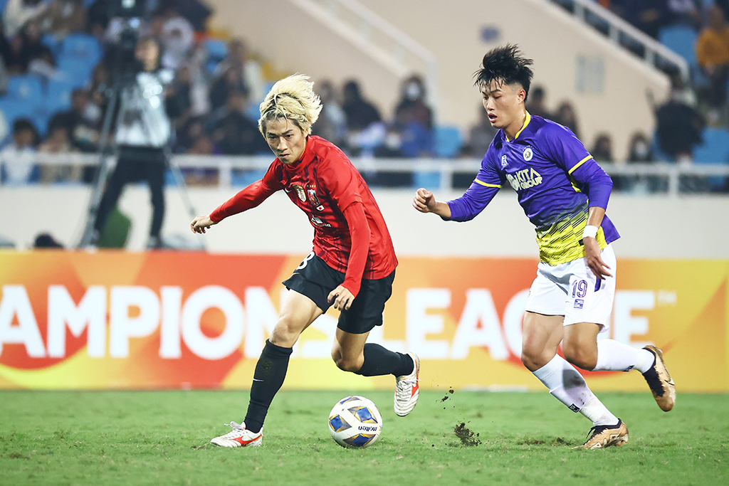 ACL2023/24 グループステージ MD6 vs ハノイFC 試合結果
