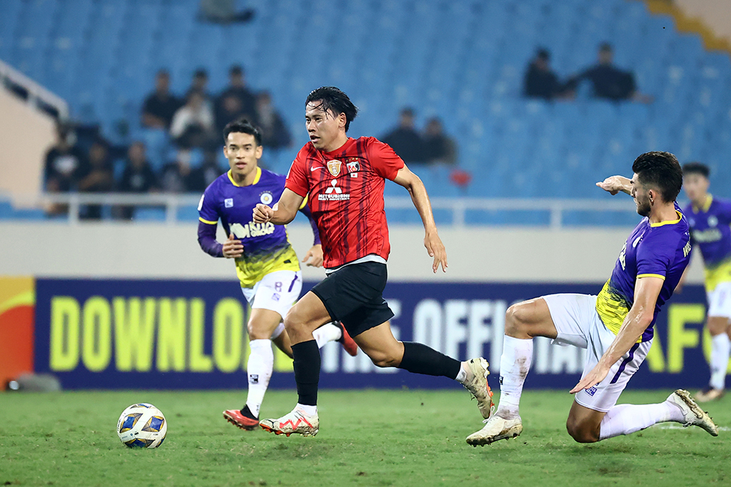 ACL2023/24 グループステージ MD6 vs ハノイFC 試合結果