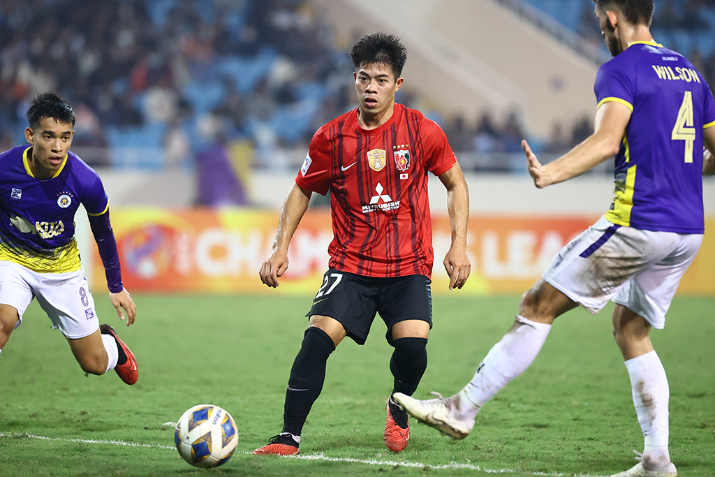 ACL2023/24 グループステージ MD6 vs ハノイFC 試合結果