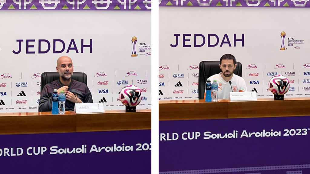 マンチェスター・シティFC 試合前日会見