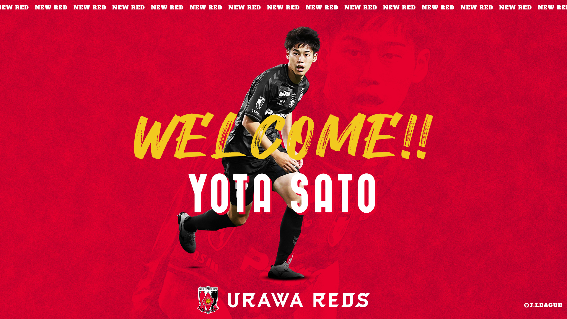 Announcement of complete transfer of Yota Sato