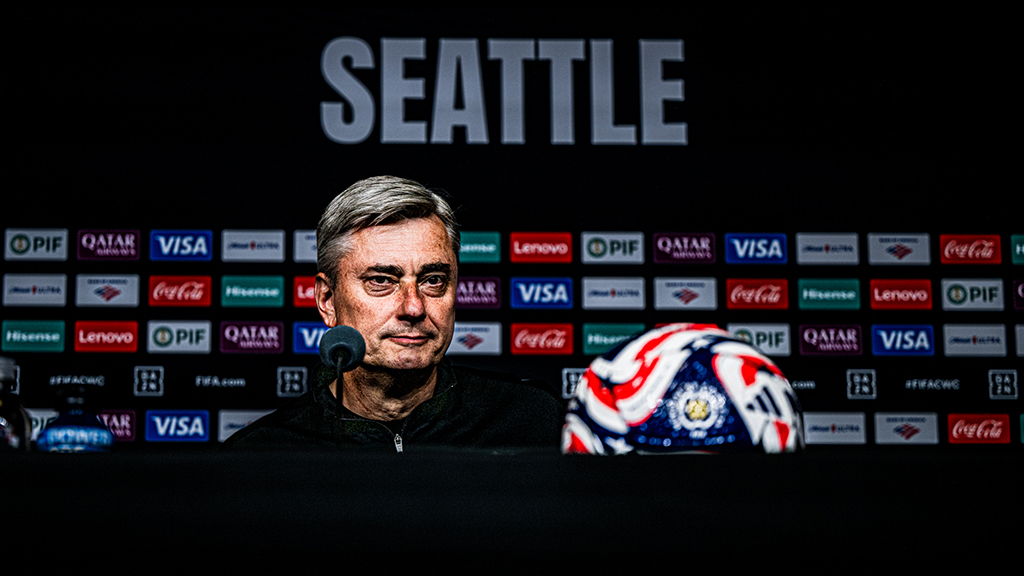 FIFAクラブワールドカップ2025 CAリーベル・プレート戦 試合前日公式会見にマチェイ スコルジャ監督が出席