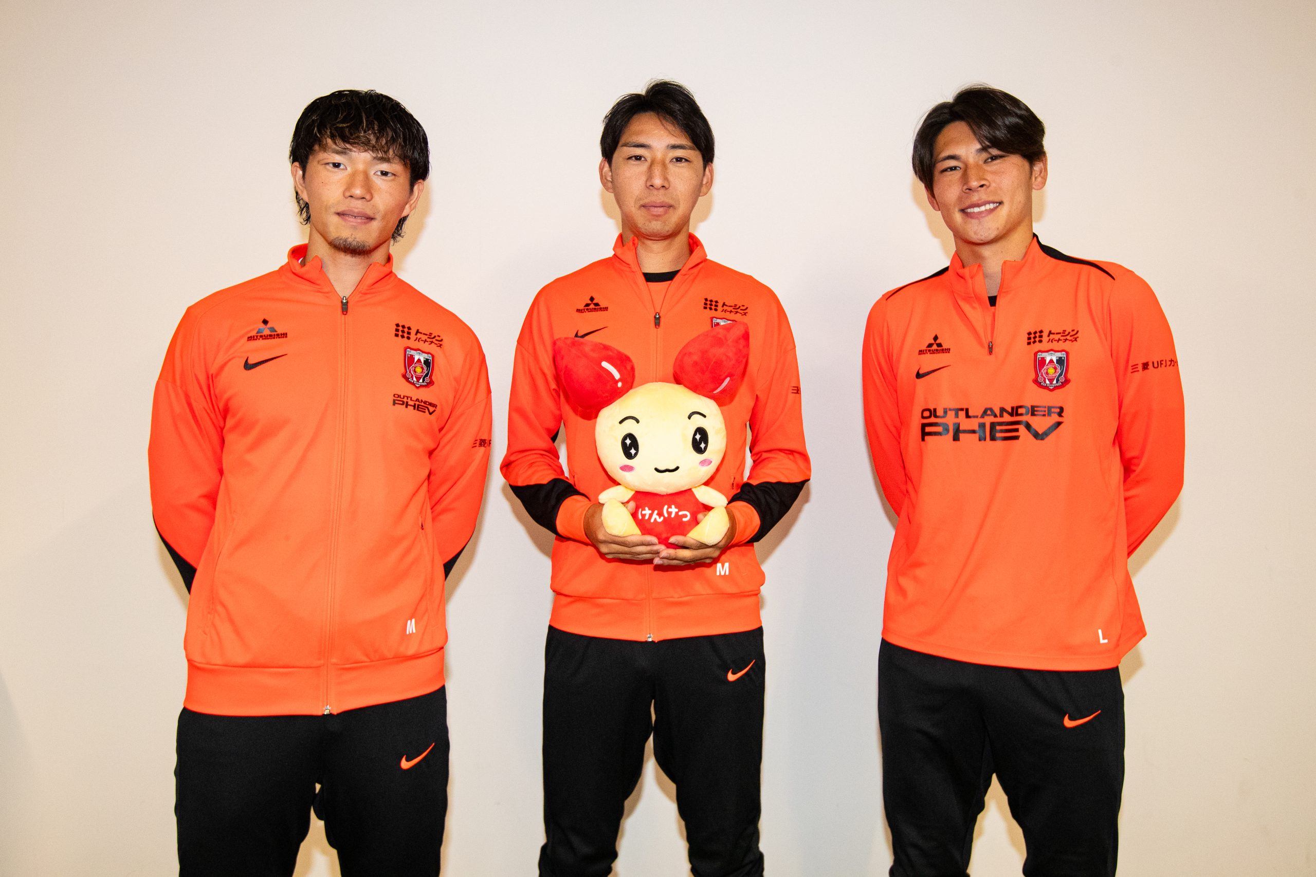 柴戸、荻原、小森が「REDS 献血イベント2025秋」に参加