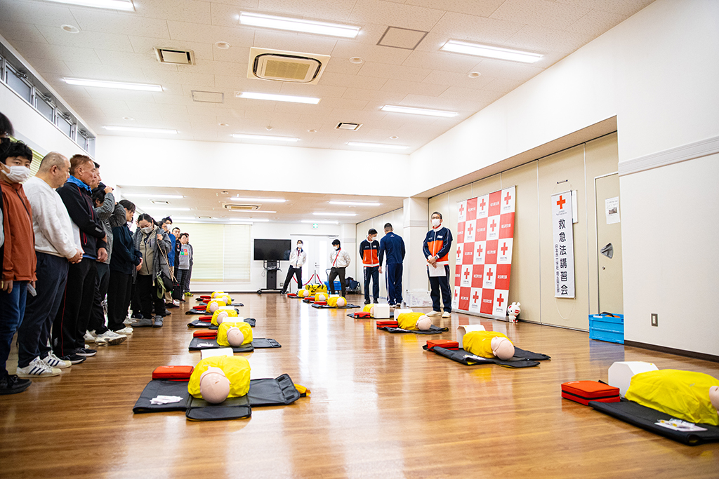 「救命講習～いのちを守る講習普及プログラム」を実施