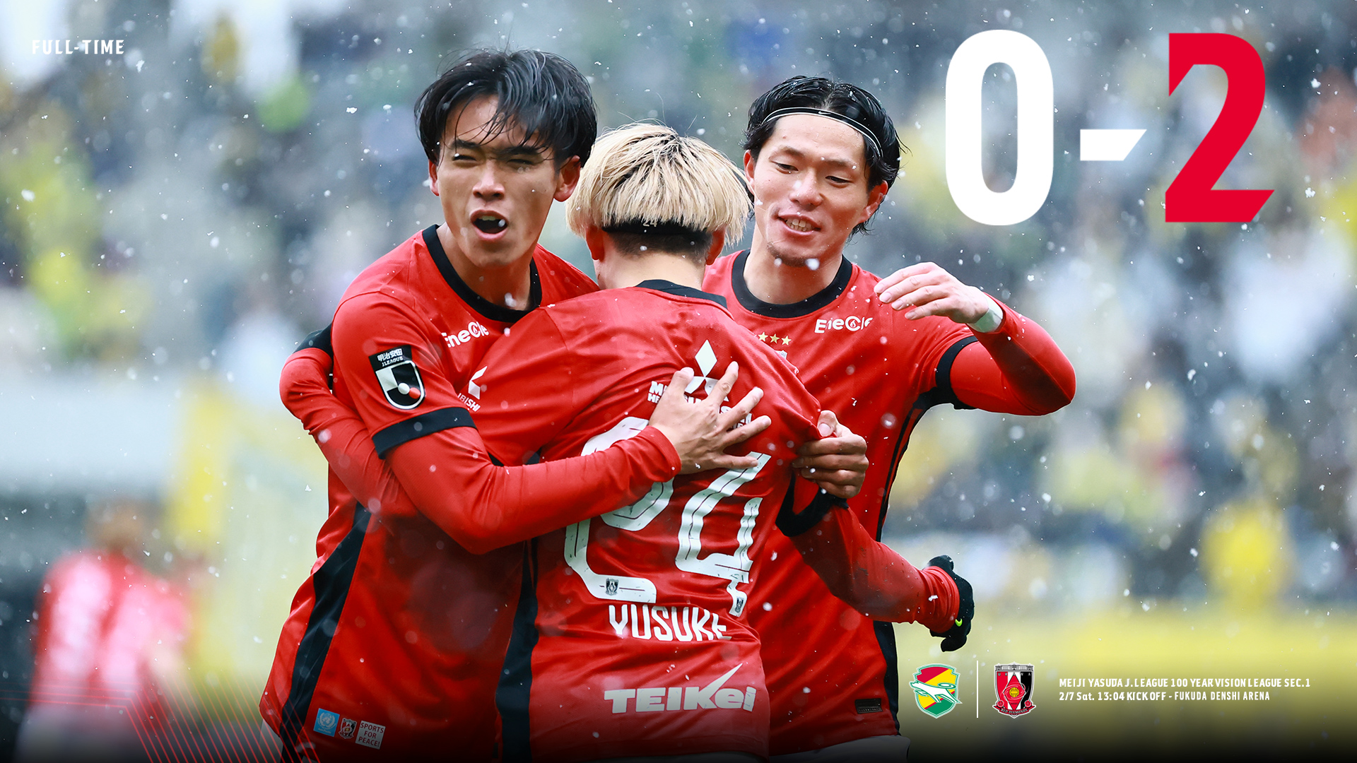 明治安田J1百年構想リーグ 地域リーグラウンド 第1節 vs ジェフユナイテッド市原・千葉 試合結果