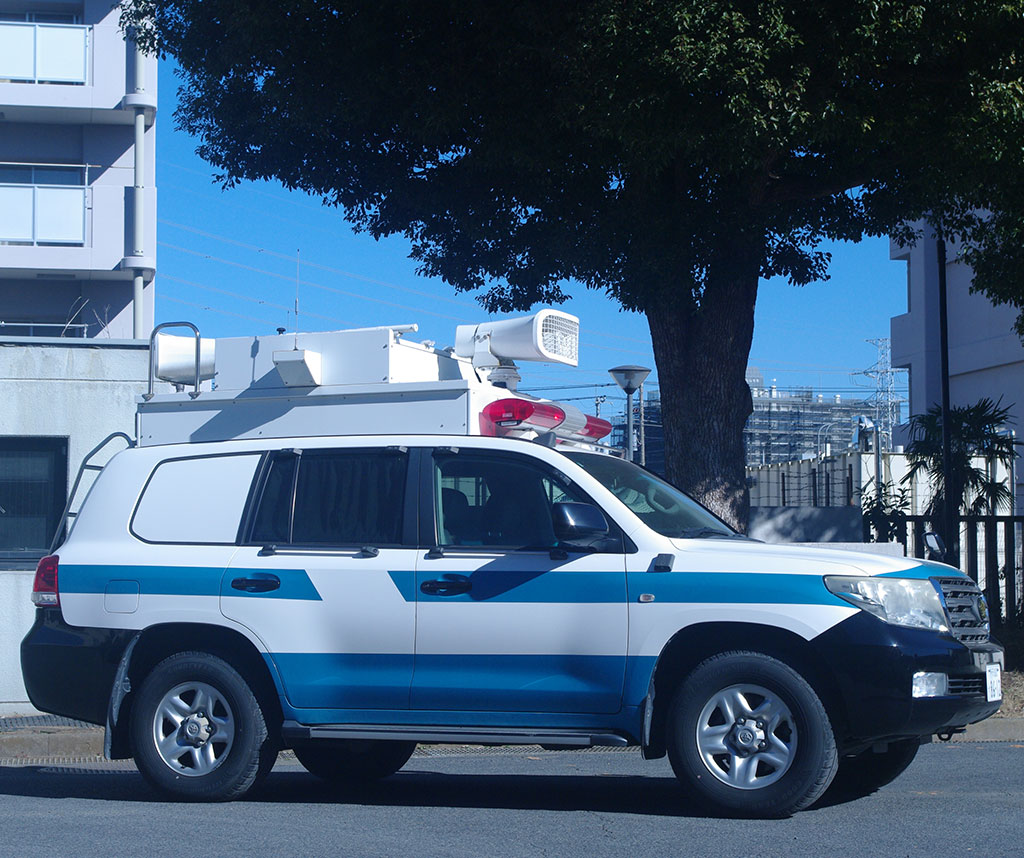 機動隊 現場指揮官車