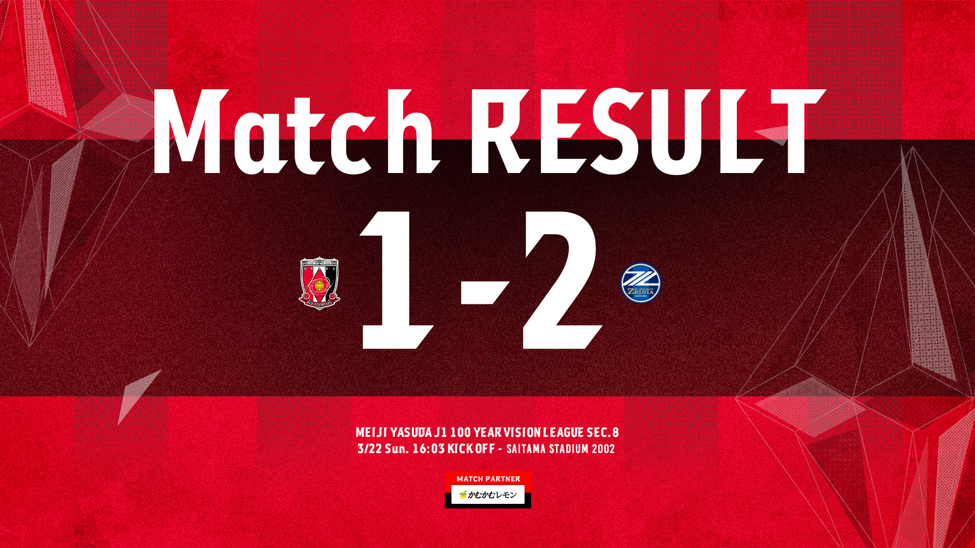明治安田J1百年構想リーグ 地域リーグラウンド 第8節 vs FC町田ゼルビア 試合結果