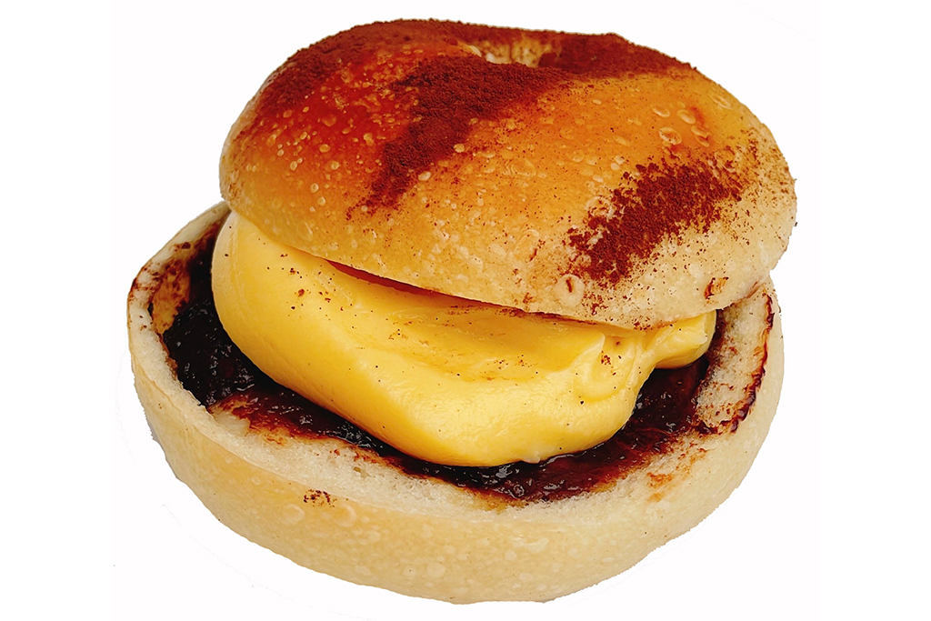 WAベーグル『Wショコラ&カスタード』