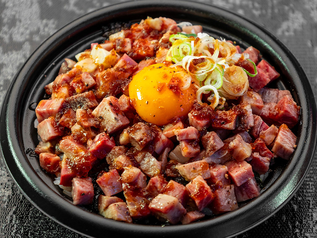 一縁『和牛サイコロステーキ丼』