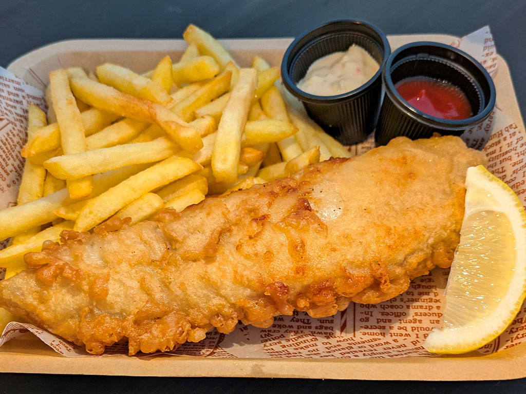 mochikko『フィッシュ&チップス』