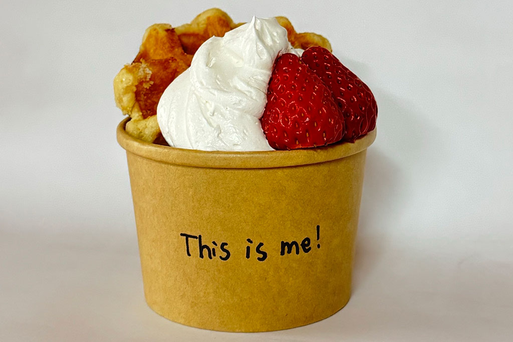 This is me! produced by oriharakajyuen『ワッフル ～あまりんバニラアイスのせ～』