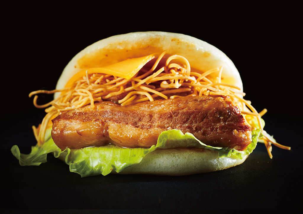 三代目岩崎本舗『長崎角煮バーガー』