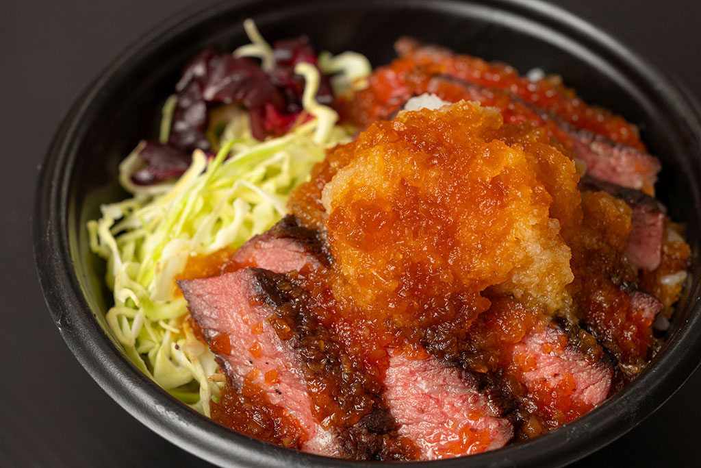 ビフテキダイナマイト『ビフテキ丼おろしポン酢』