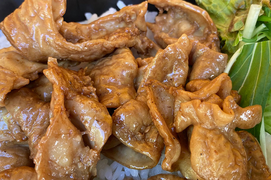 飯田焼肉結『名物ホルモン焼き』
