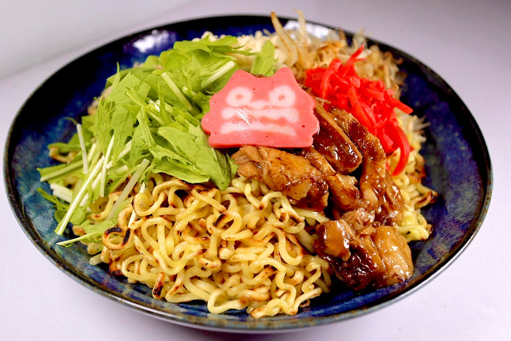 M&M『龍球ソーキ焼きそば』