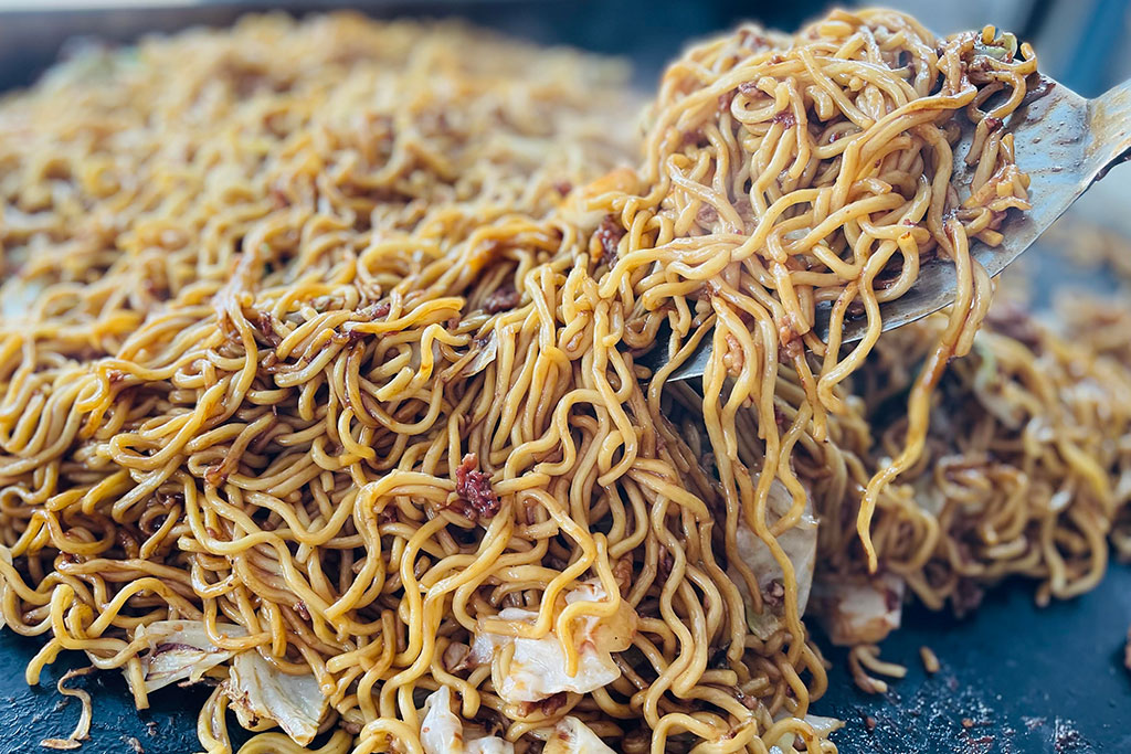 木更津いか焼き『特製大盛り肉焼きそば』