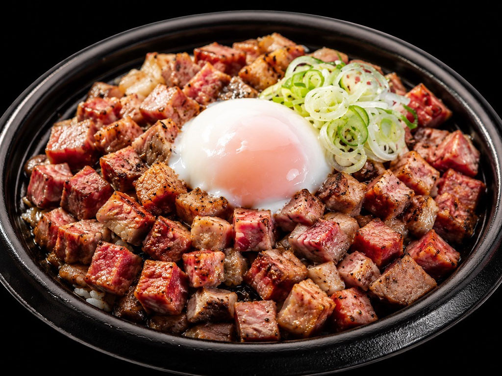 一縁『和牛サイコロステーキ丼』