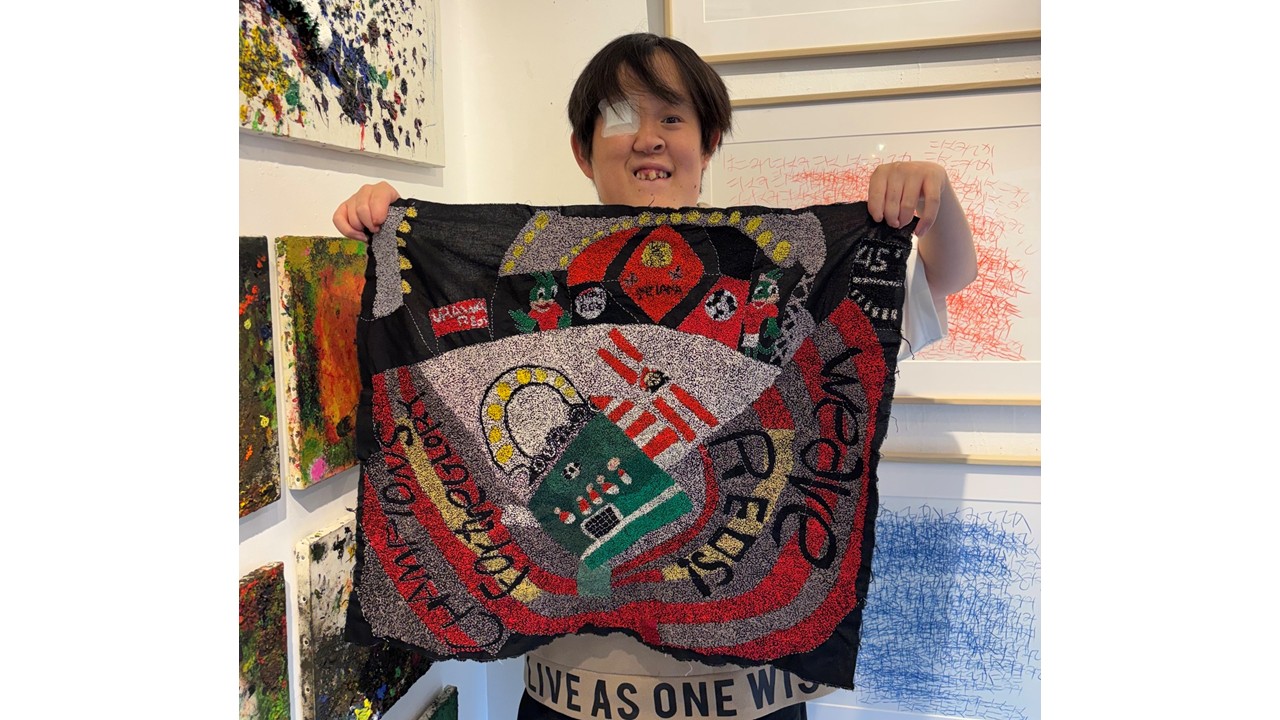 浦和レッズ 障がい者アート展 2026/27「LIVE TOGETHER!」新作追加のお知らせ