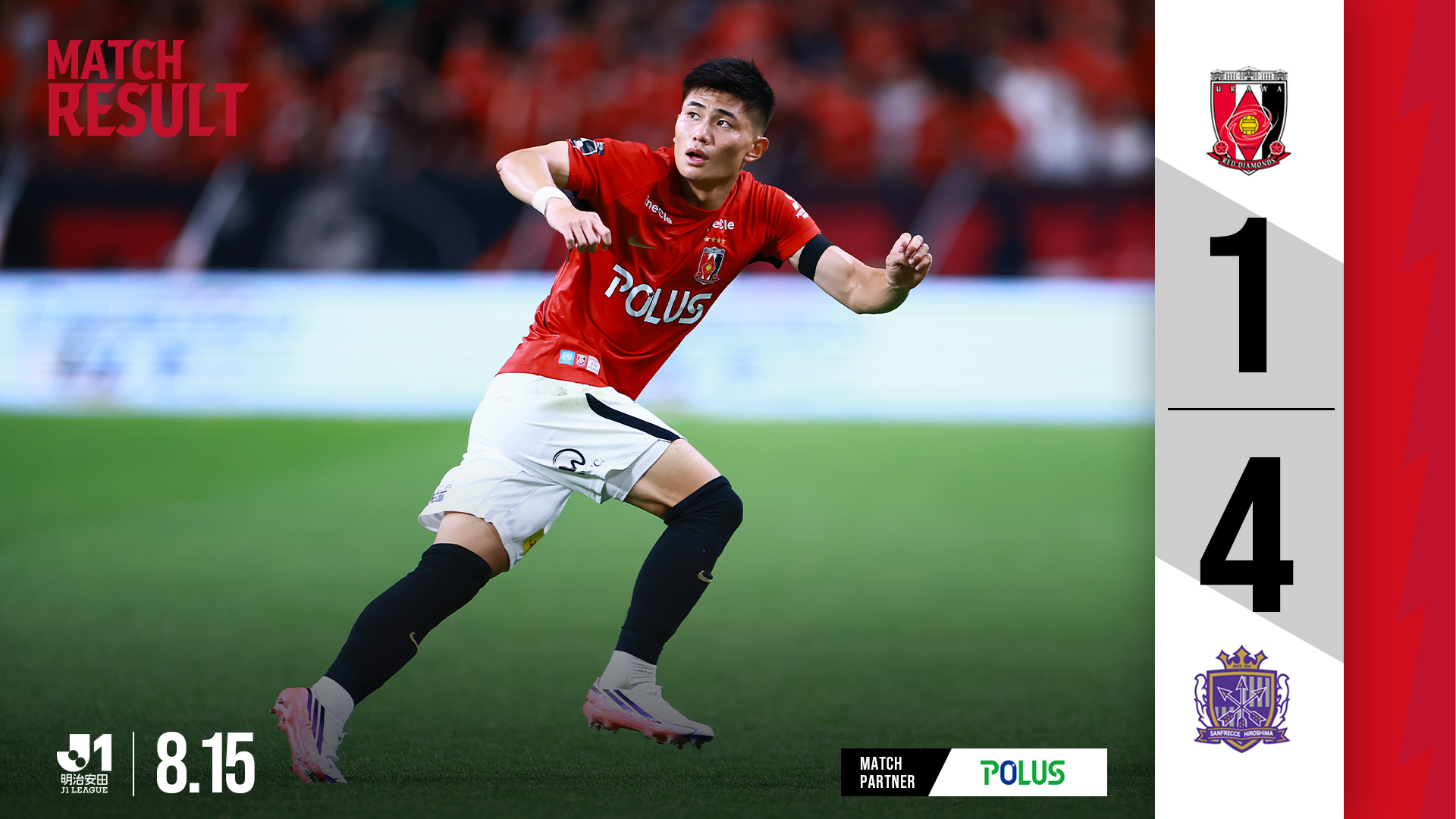 2026/27明治安田J1リーグ 第2節 vs サンフレッチェ広島 試合結果