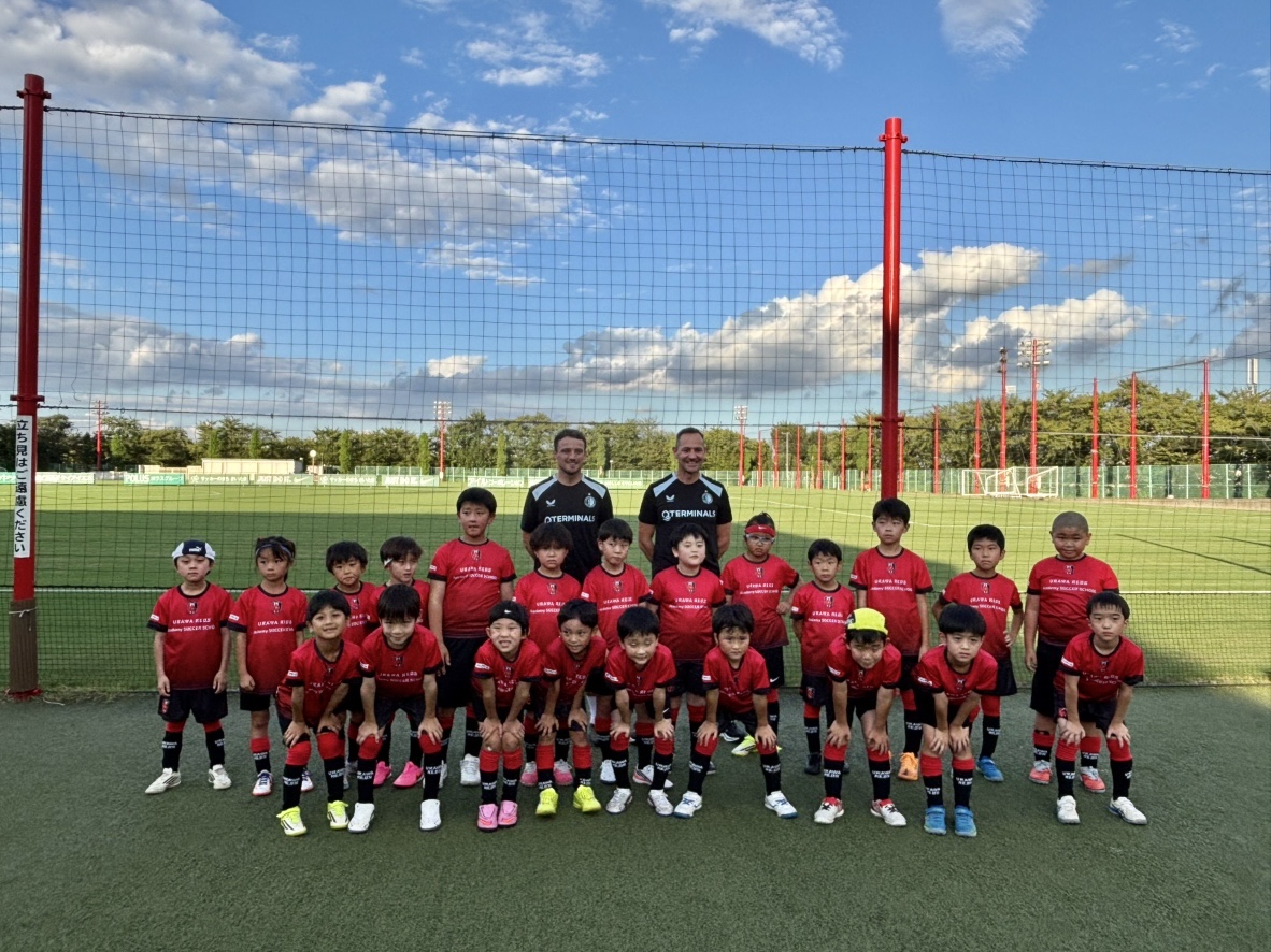 「FEYENOORD×URAWA REDS Special session Football Clinic!2DAYS」を開催